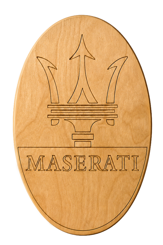 Oval plaque