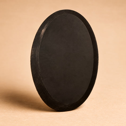 Oval plaque